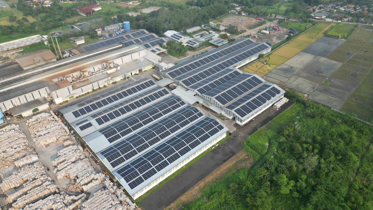 PT Eco Paper Indonesia — Aerial View Pabrik Subang