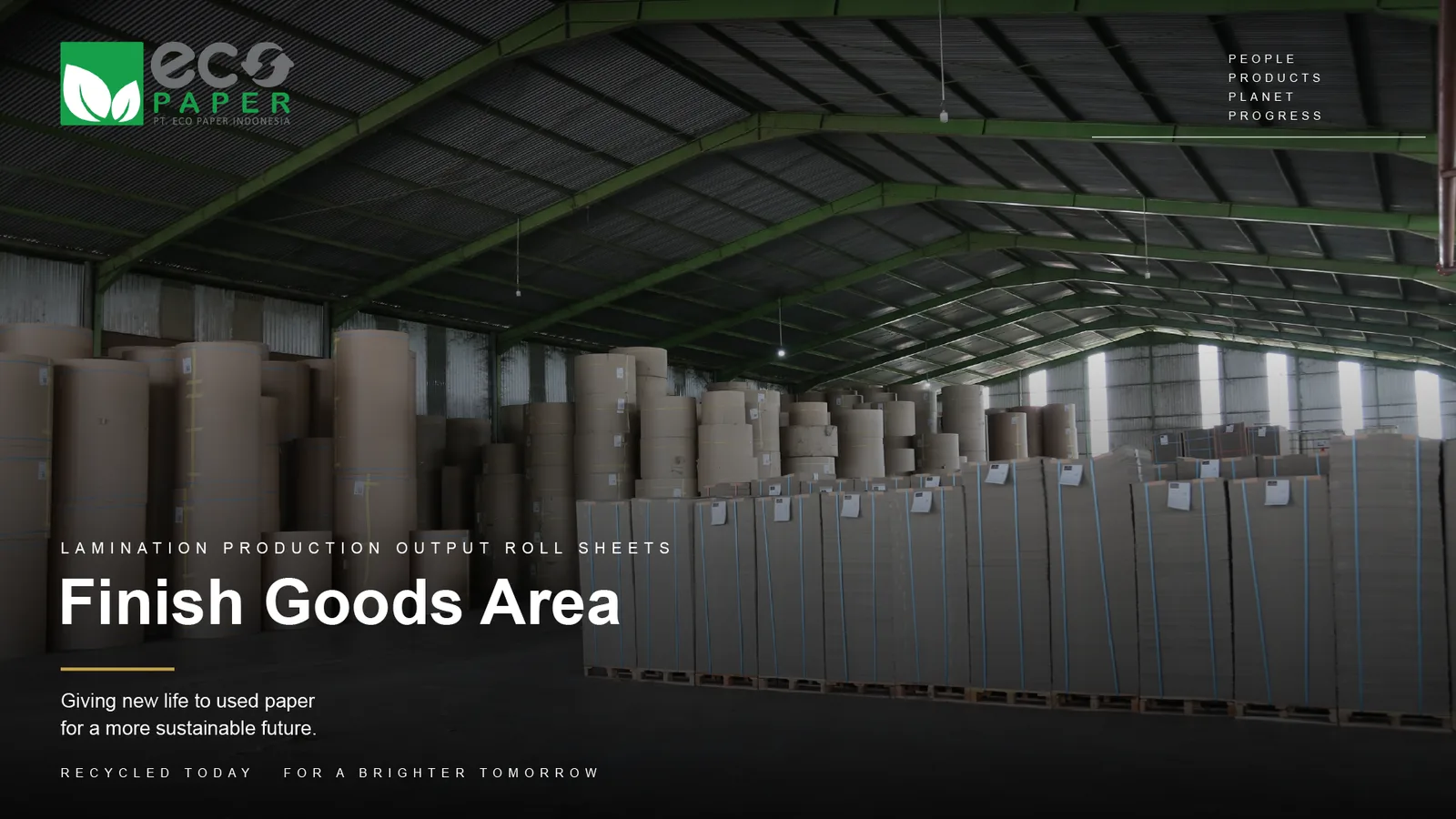 Finish Goods Area
