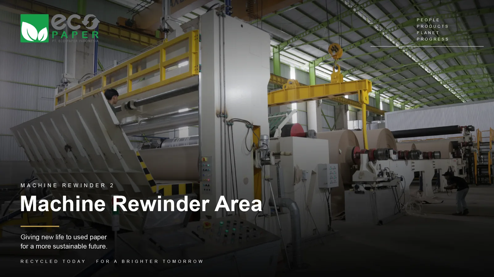 Machine Rewinder Area